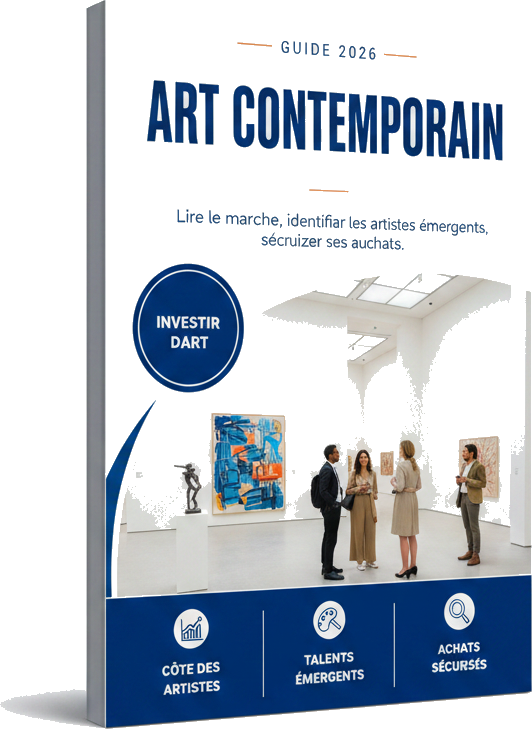 Couverture du guide de l'art contemporain