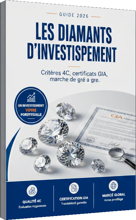 Couverture du guide des diamants d'investissement