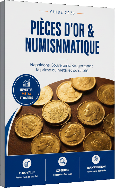 Couverture du guide des pièces d'or de collection