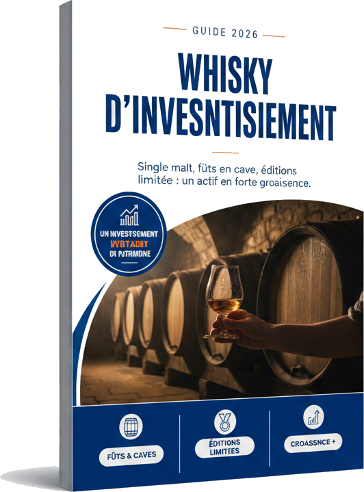 Couverture du guide du whisky d'investissement